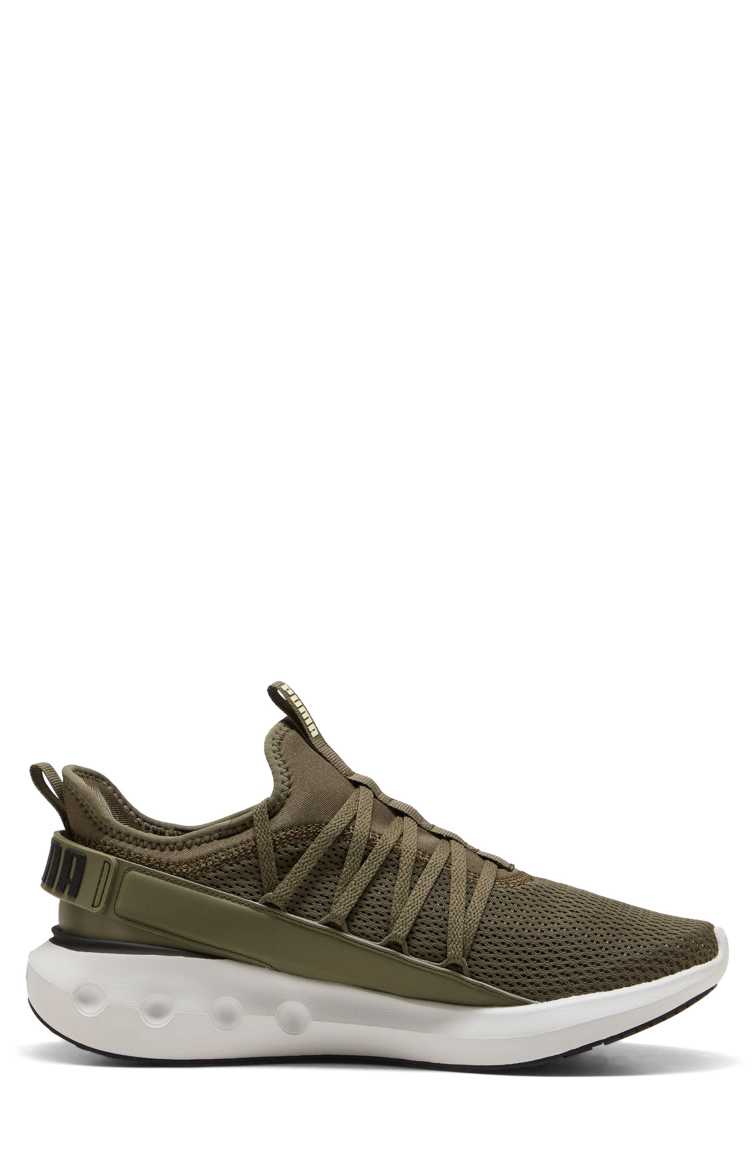PUMA Softride Carson Fresh Running Shoe, Alternate, color, Loden Green/ Feather Gray