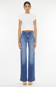 KanCan Celia Ultra High Rise Wide Flare Jeans
