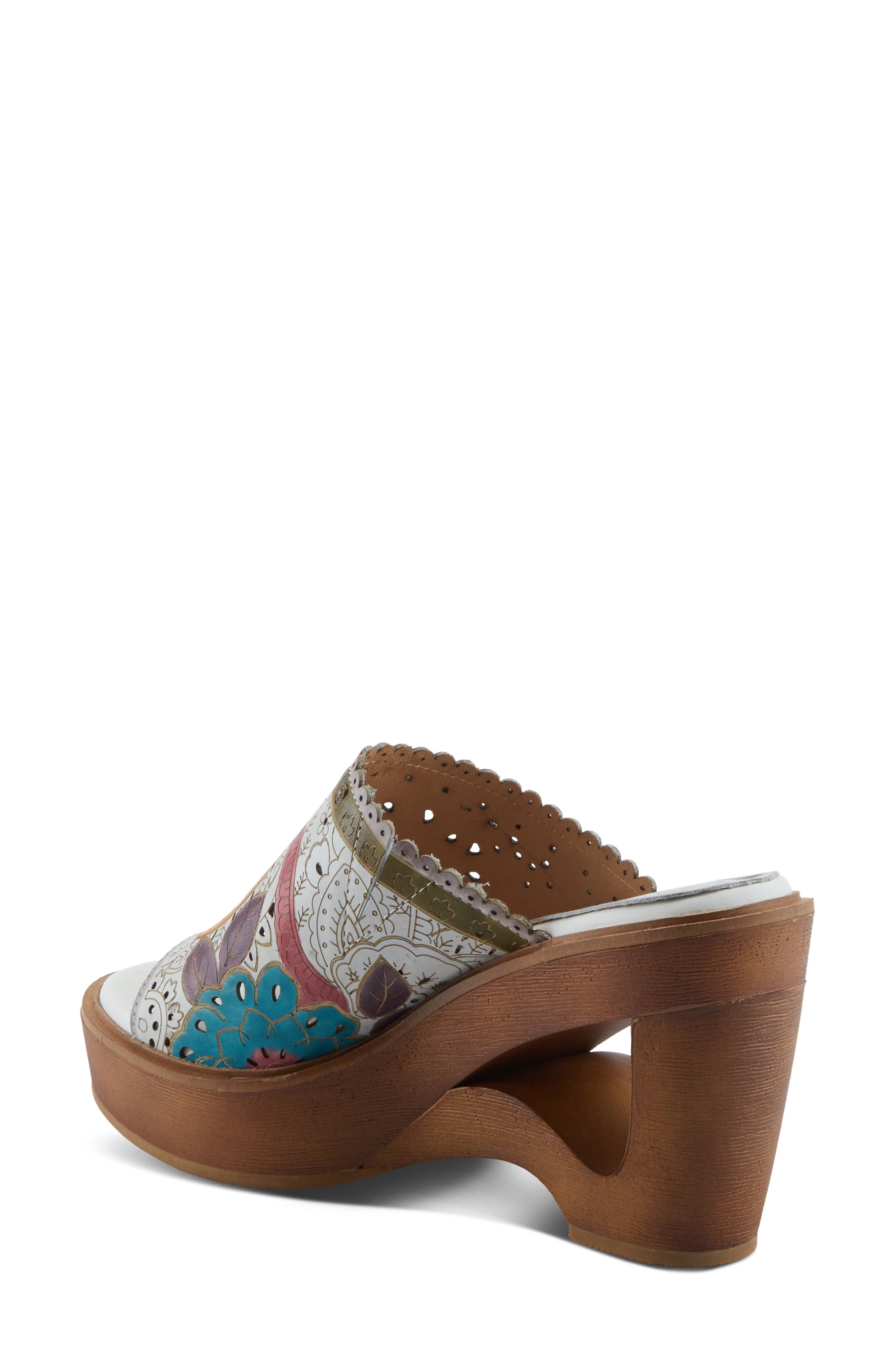 L'Artiste by Spring Step Calle Platform Wedge Sandal, Alternate, color, 