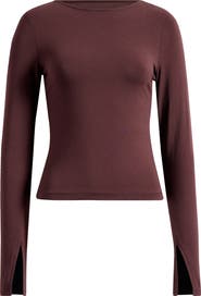 Madewell Long Sleeve Scoop Back T-Shirt