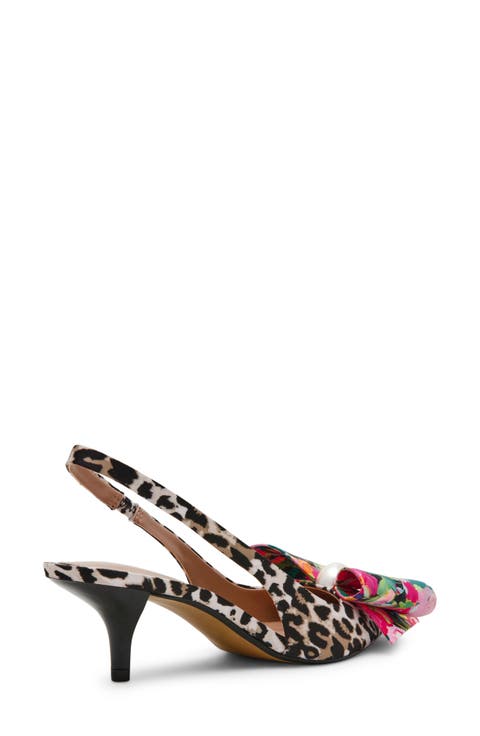 Claira Pointed Toe Slingback Pump (Women)