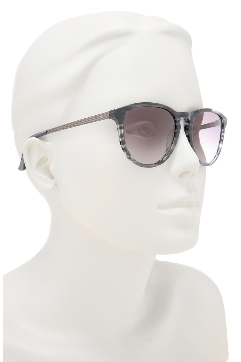 50mm Round Sunglasses, Alternate, color, GREY MARBLE