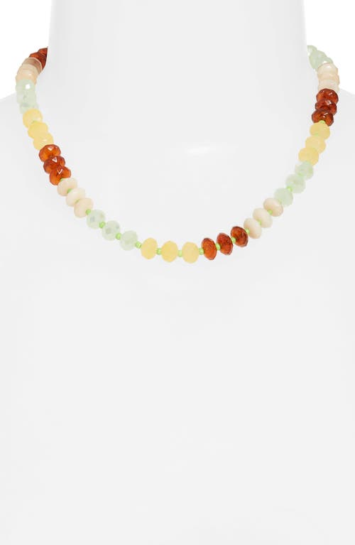 NORDSTROM NORDSTROM COLOR POP BEADED NECKLACE 