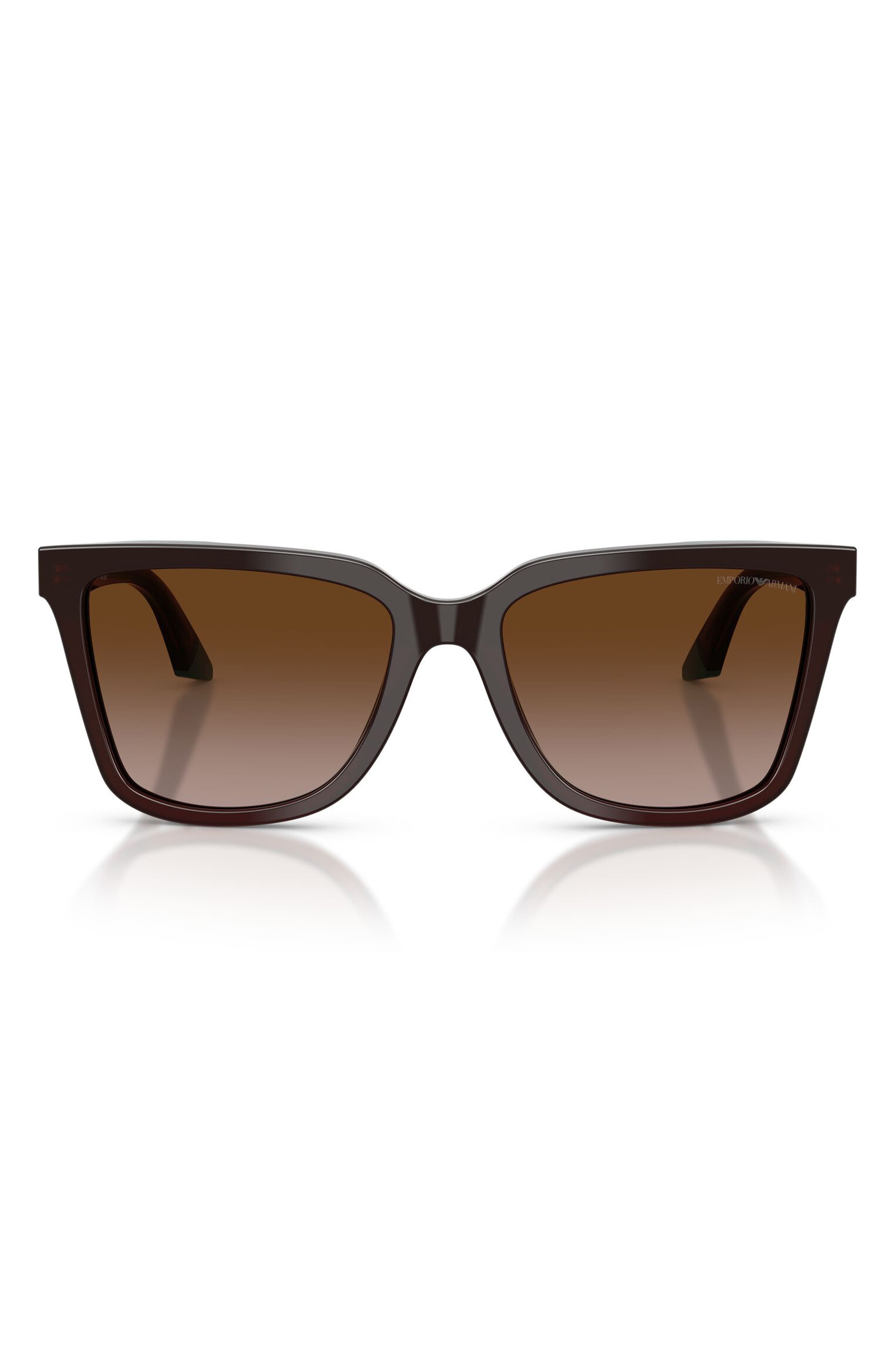 SHINY TRANSPARENT BROWN/ TEAL