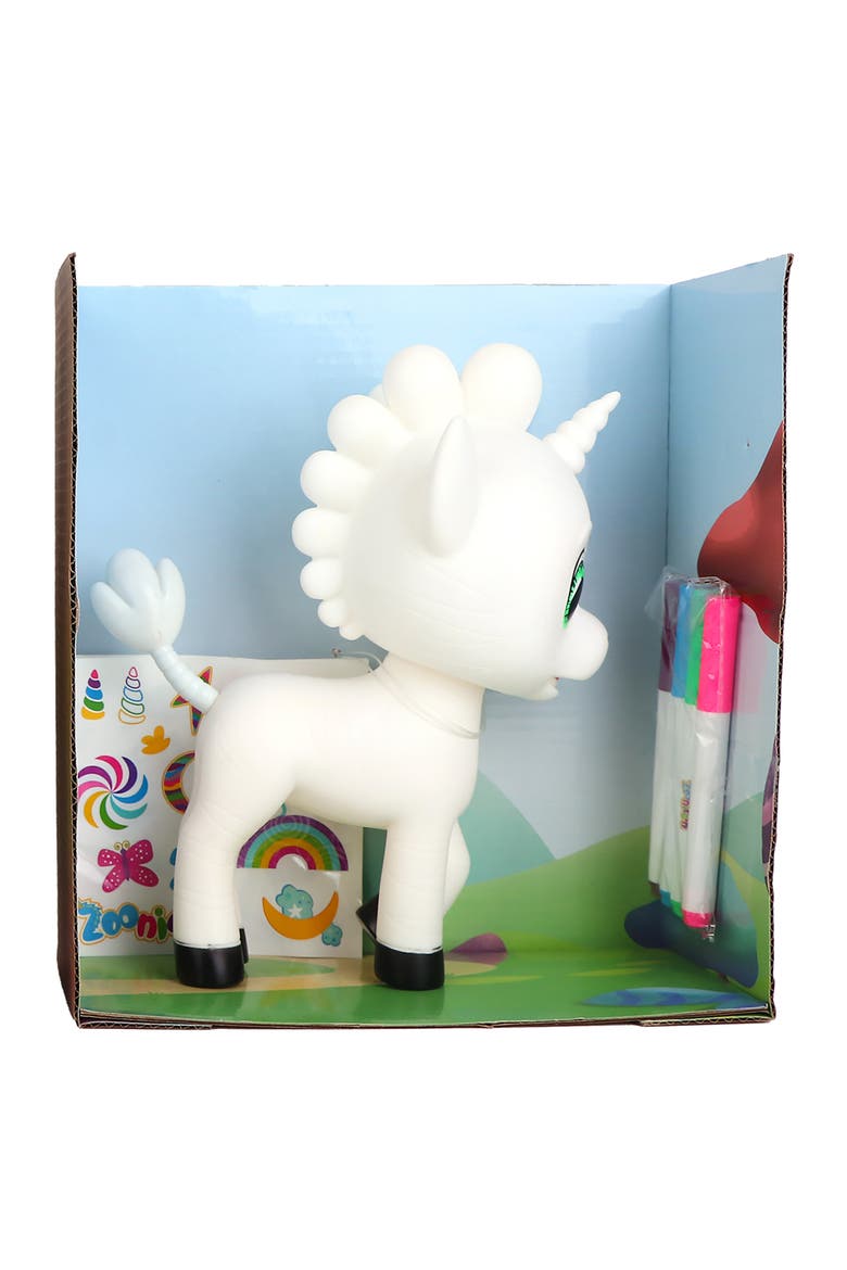 Color Me 8 Inch Figure Customizable Toy with Markers & Stickers, Kids 3+, Alternate, color, Multicolored