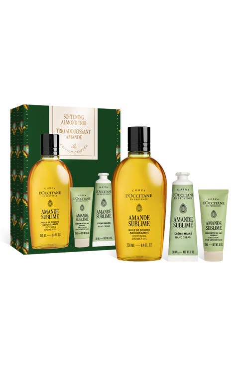 Softening Almond Trio Set