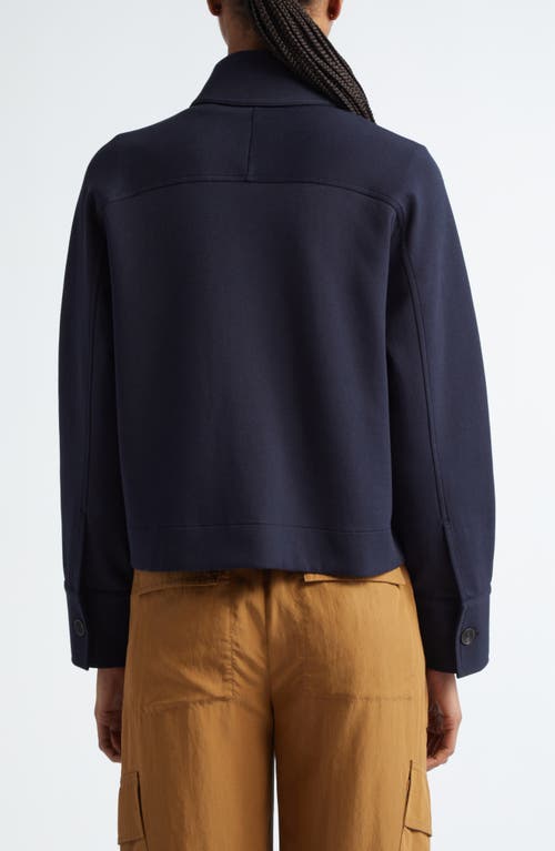 Vince Cotton Blend Chore Jacket In Coastal