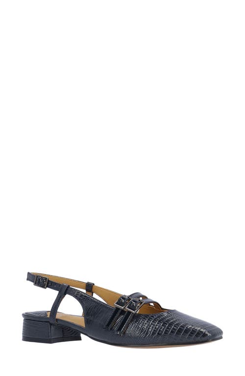 J. RENEÉ J. RENEÉ JOVANA LIZARD EMBOSSED SLINGBACK PUMP