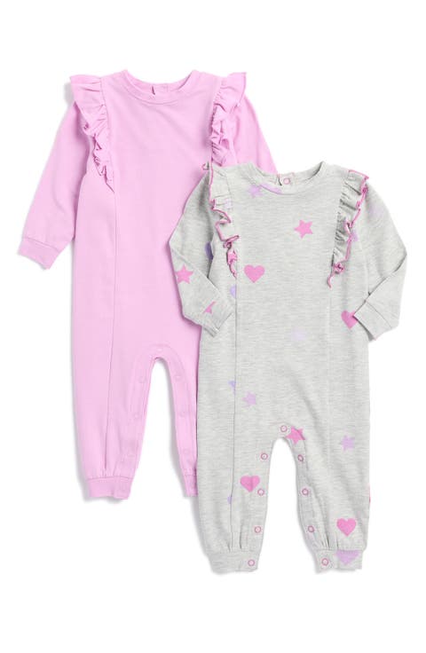 Ruffle 2-Pack Assorted Rompers (Baby)