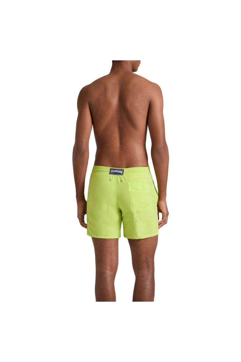 Men Swim Shorts Water-reactive Hypnoctopus, Alternate, color, Acid Lime