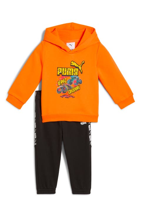 x Hot Wheels® Kids' Monster Truck Graphic Hoodie & Sweatpants Set (Toddler)