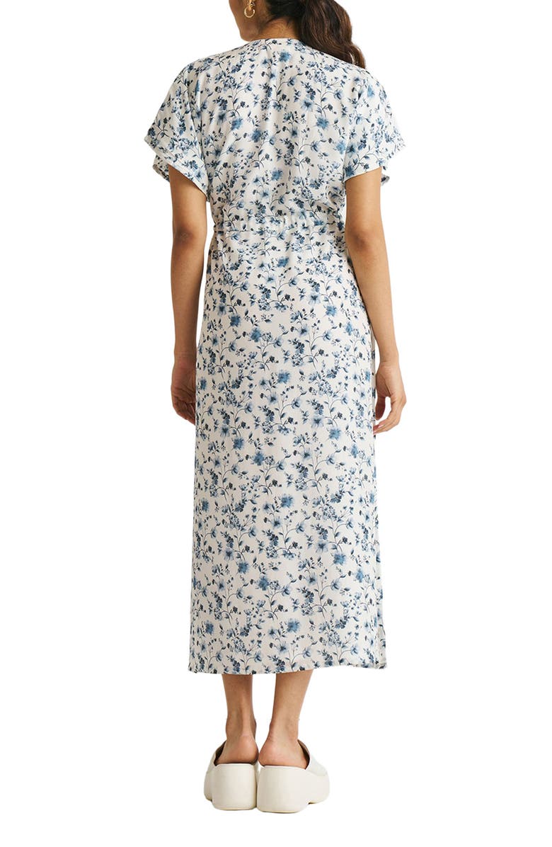 Reistor Gathered Maxi Dress, Alternate, color, Wisteria Whimsy