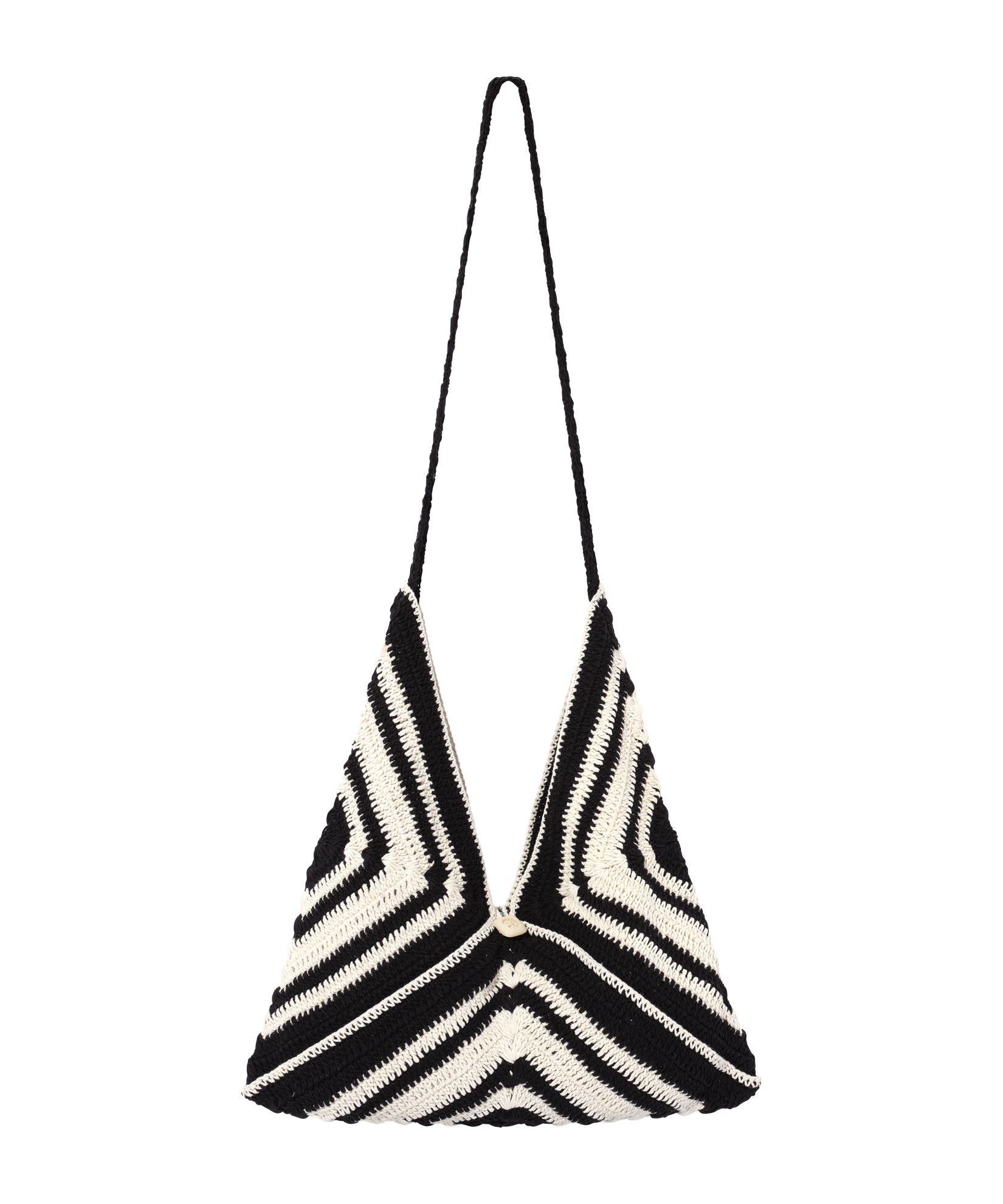 Faherty riviera crochet bag, Main, color, Black