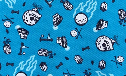 Under Armour Kids' Performance Print Polo In Blue
