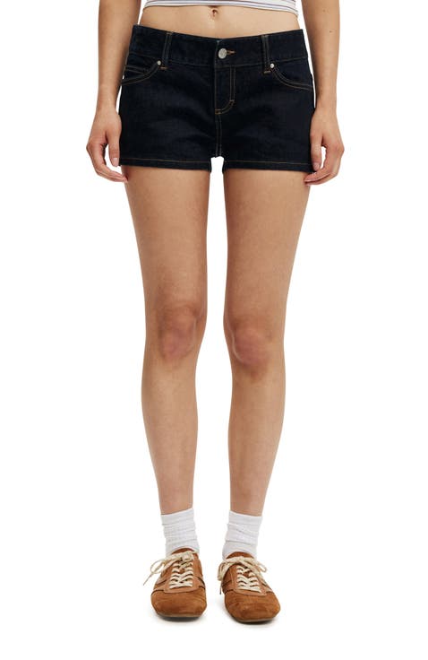 Women's Micro Low Denim Short