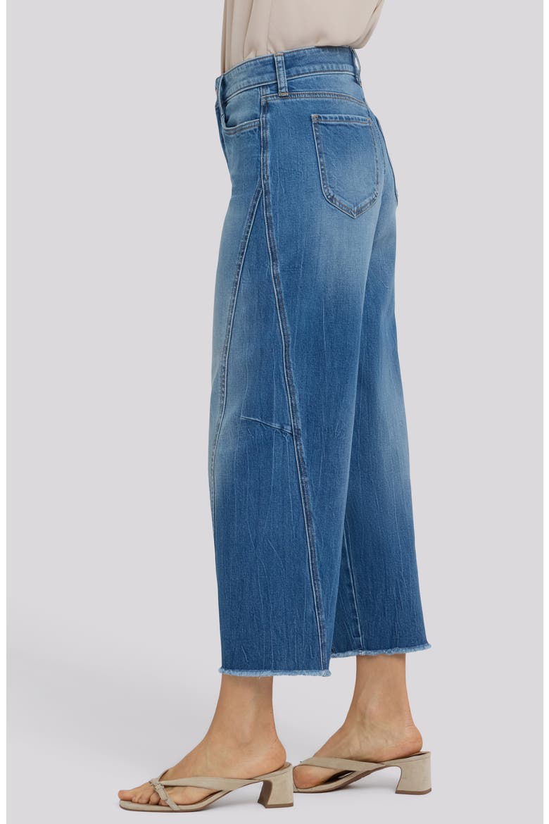 Alyssa Frayed Crop Relaxed Tapered Jeans, Alternate, color, PACIFICA