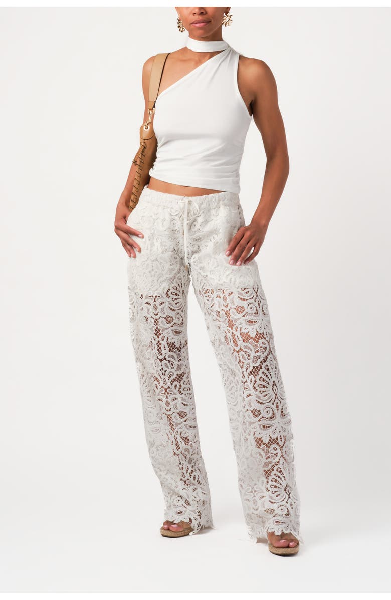 Calypso St. Barth Brie Pants, Alternate, color, White