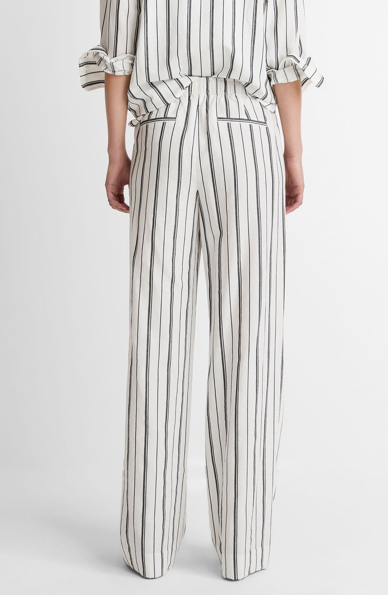 Resort Stripe Pull-On Wide Leg Pants - image 2