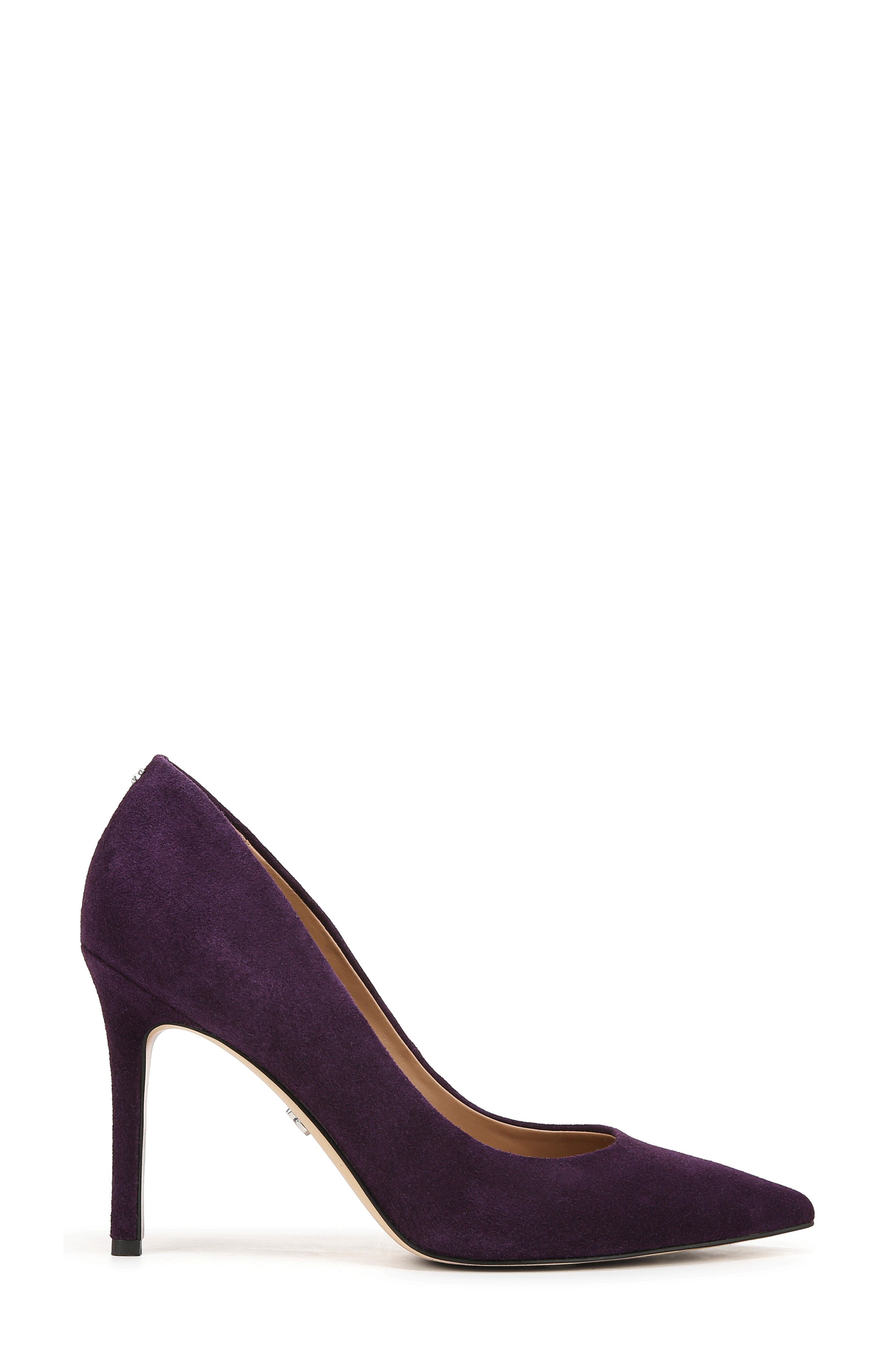 Sam Edelman Hazel Pointed Toe Pump, Alternate, color, Winter Violet