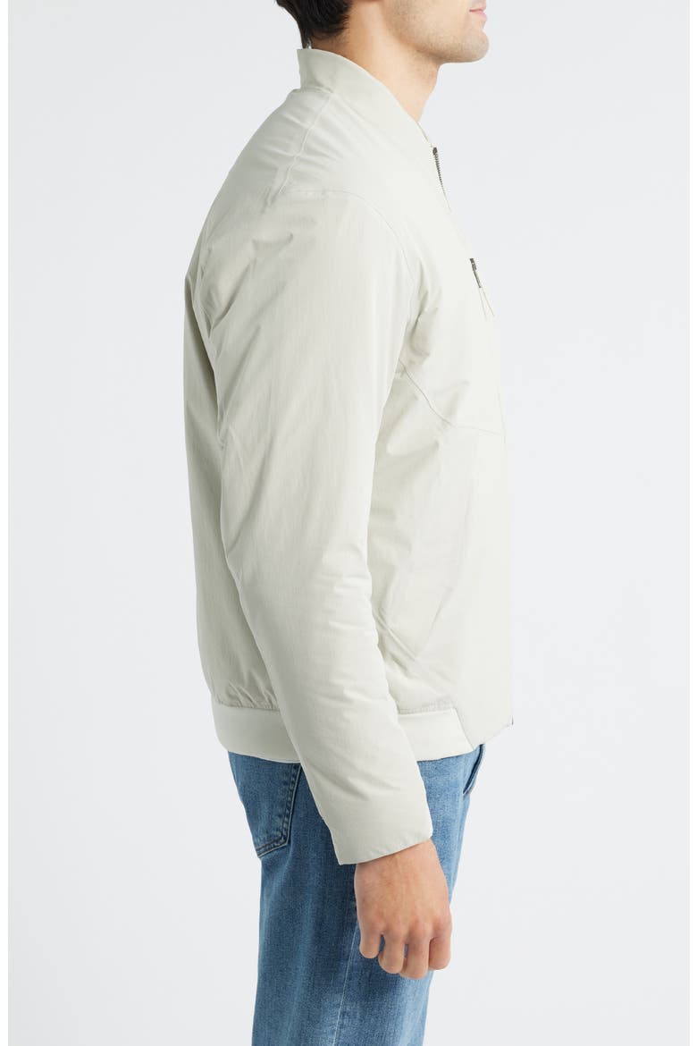 Diode Water Repellent Insulated Bomber Jacket, Alternate, color, DARK COCOON