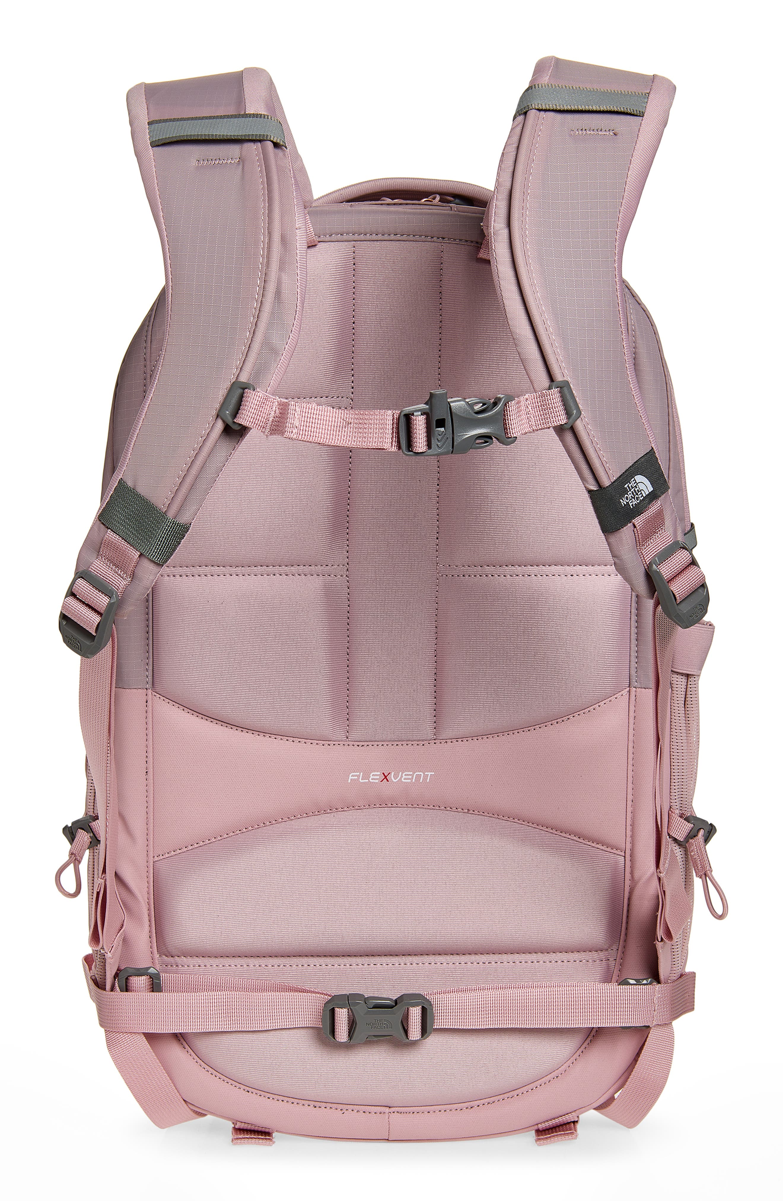 Borealis Water Repellent Luxe Backpack, Alternate, color, METAL PINK/ BURNT CORAL