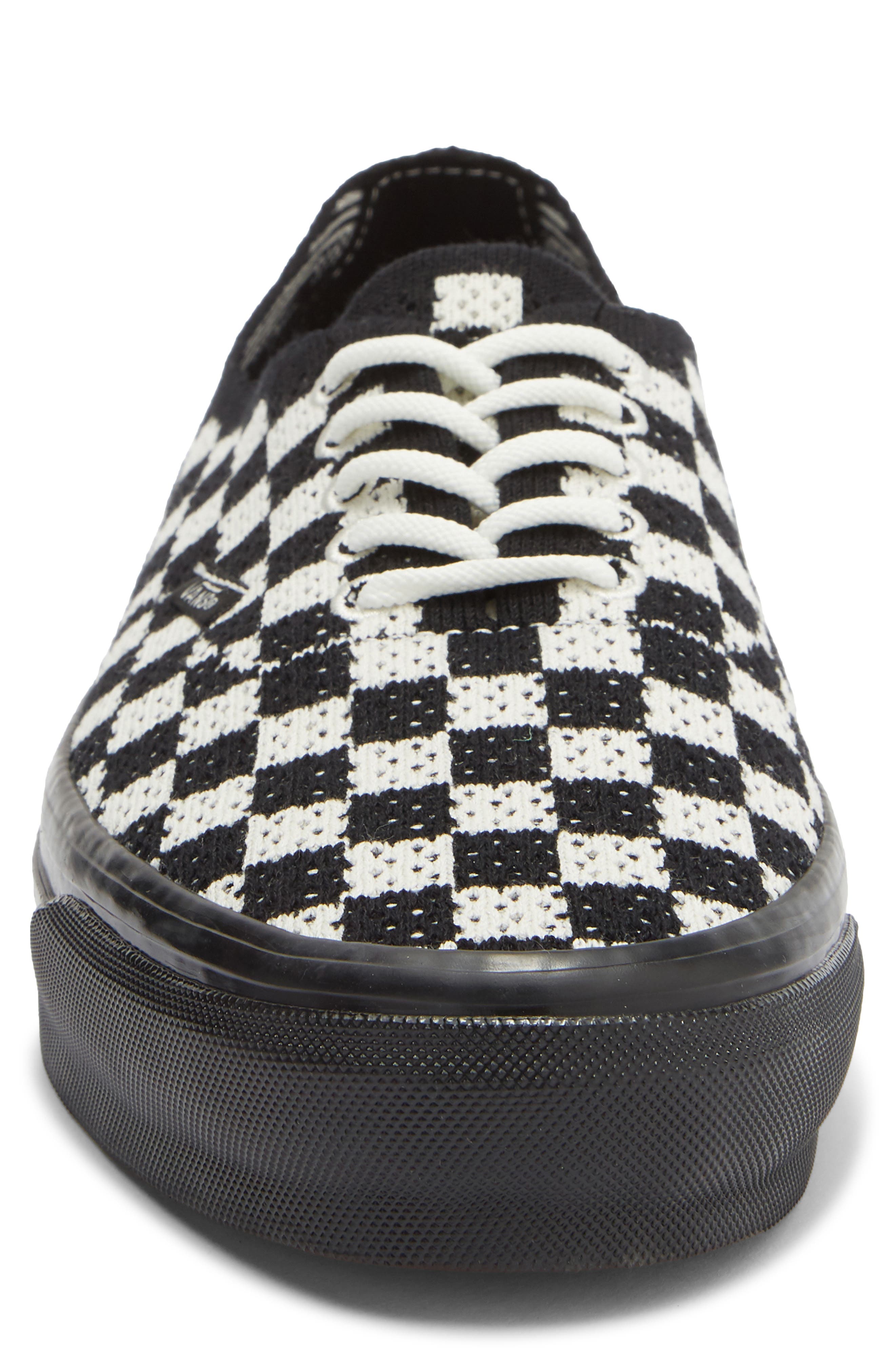 Vans Authentic 44 EK Sneaker, Alternate, color, Punk Check Black/Marshmallow
