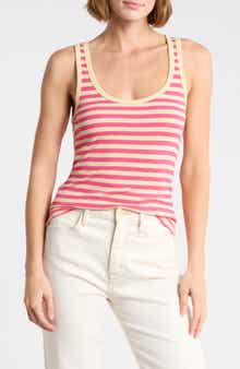 Featherweight Freestyle Stripe Rib Tank Top