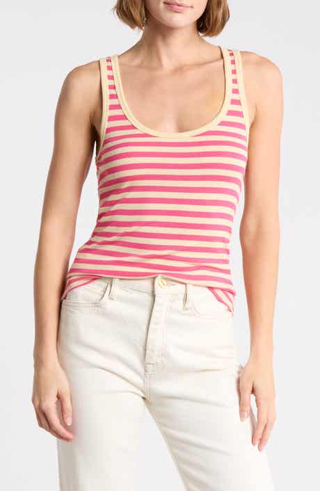 Featherweight Freestyle Stripe Rib Tank Top