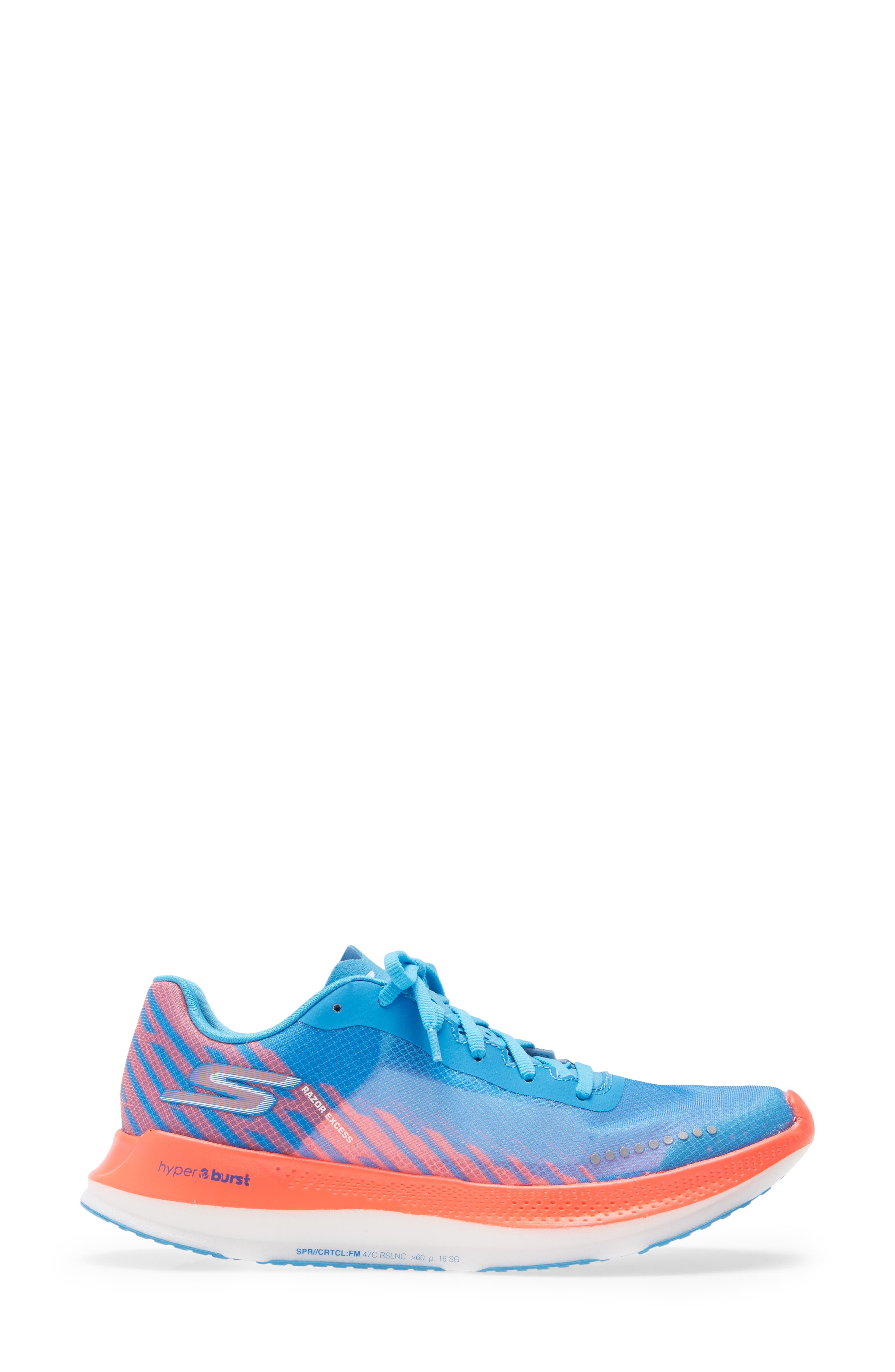 GOrun Razor Excess Running Shoe, Alternate, color, BLUE/ CORAL