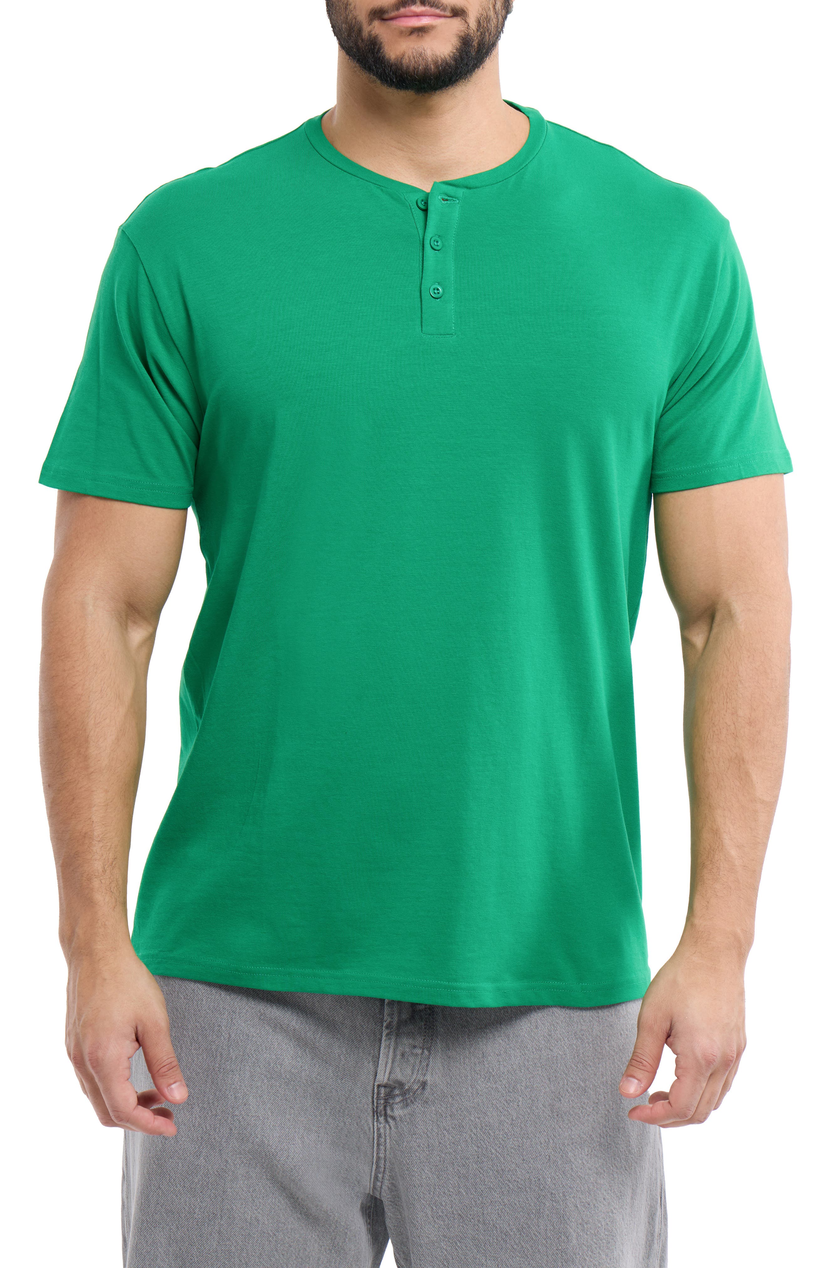 Short Sleeve Henley - image 5