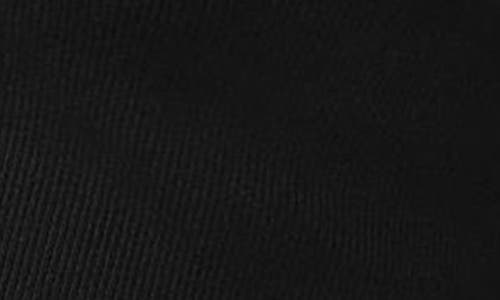 Next Collar Rib Top In Black