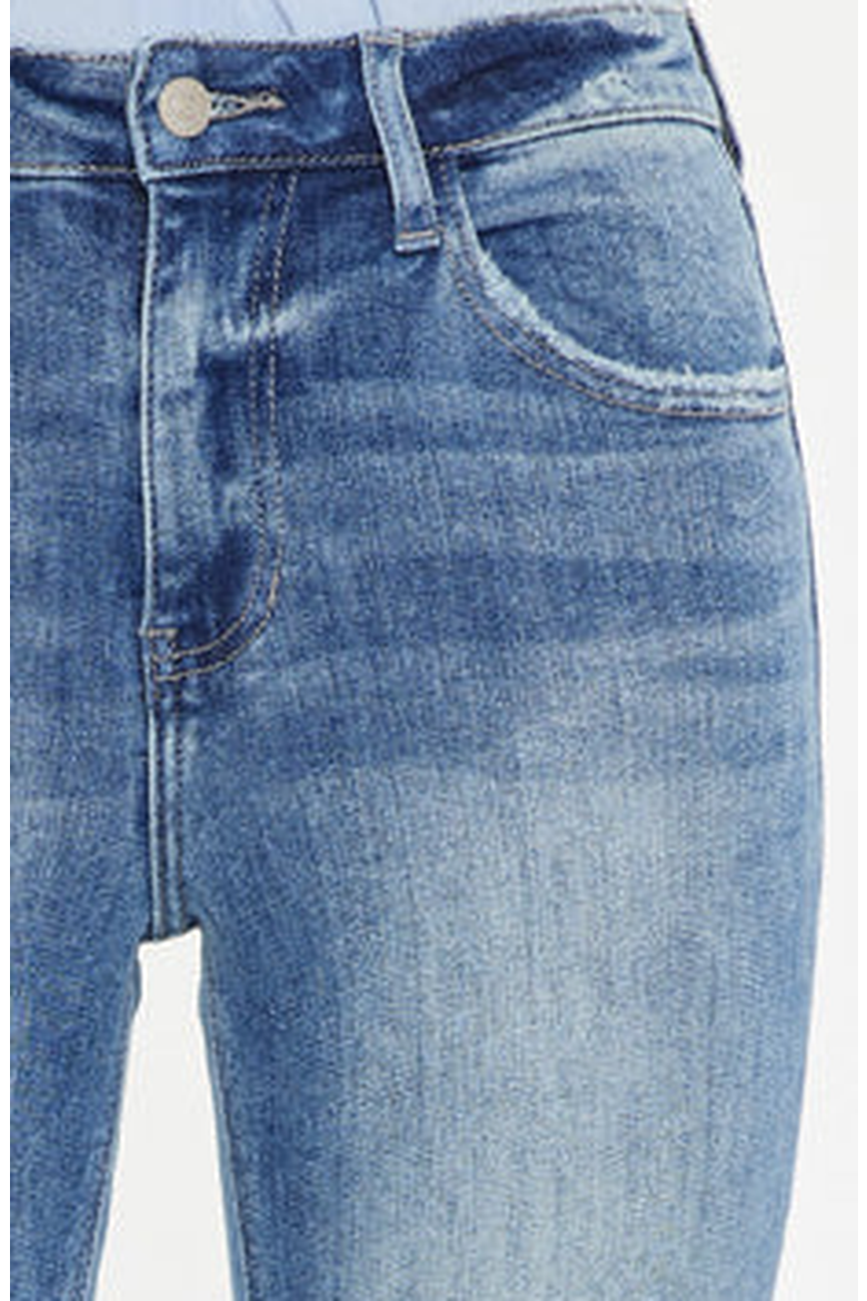 Maddy Essentials High Rise Slim Straight Leg Jeans, Alternate, color, Medium Wash