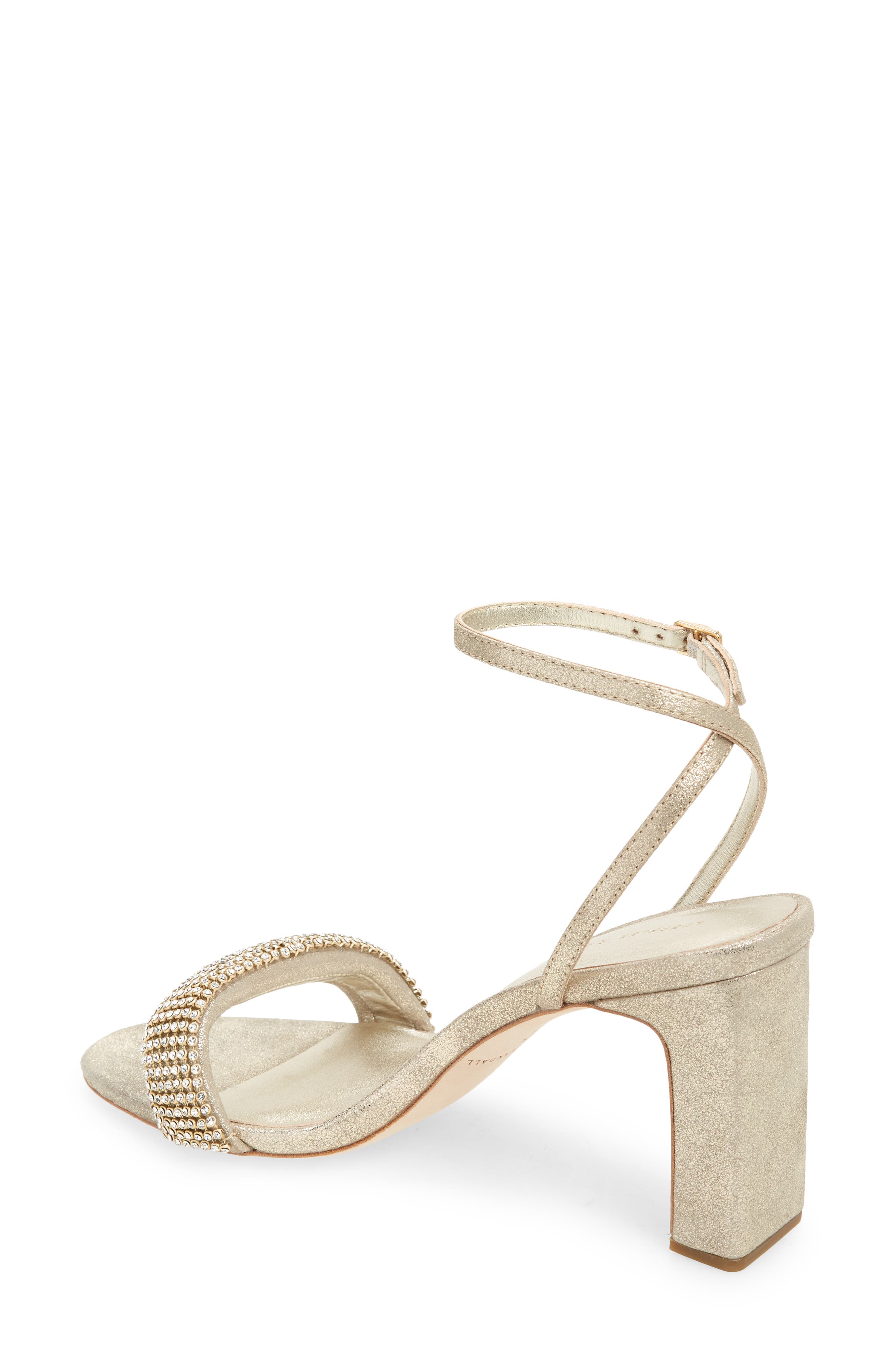 Shay Crystal Embellished Ankle Strap Sandal, Alternate, color, CAPPU