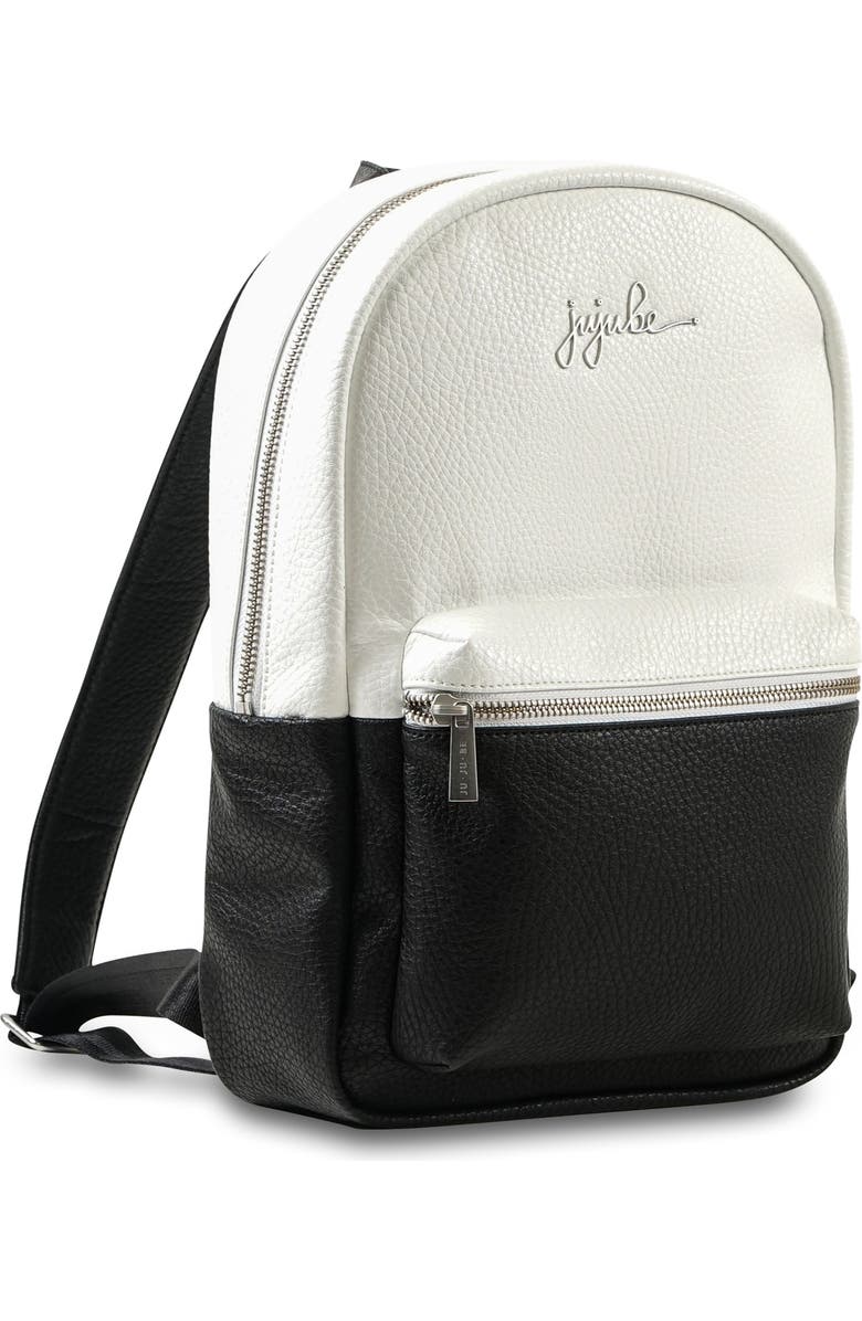 JuJuBe Ju-Ju-Be Ever Collection Mini Faux Leather Diaper Backpack, Main, color,