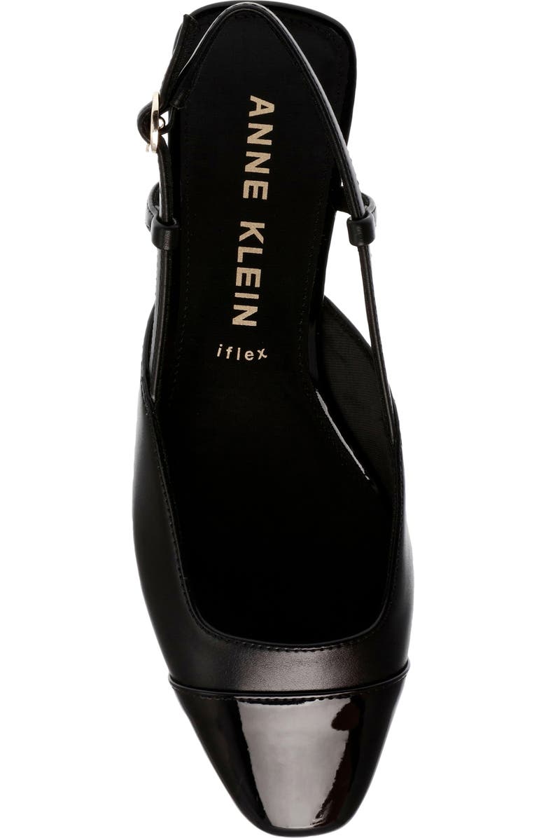 Anne Klein Caigan Slingback Cap Toe Pump, Alternate, color,