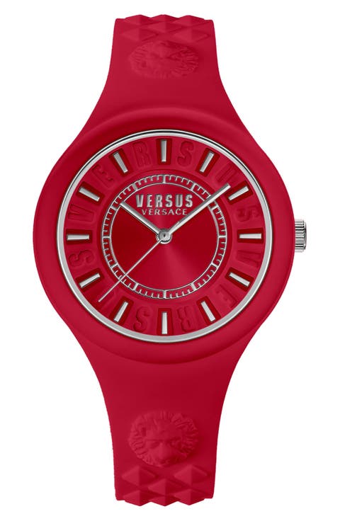Women's Fire Island Sunray Silicone Strap Watch, 39mm