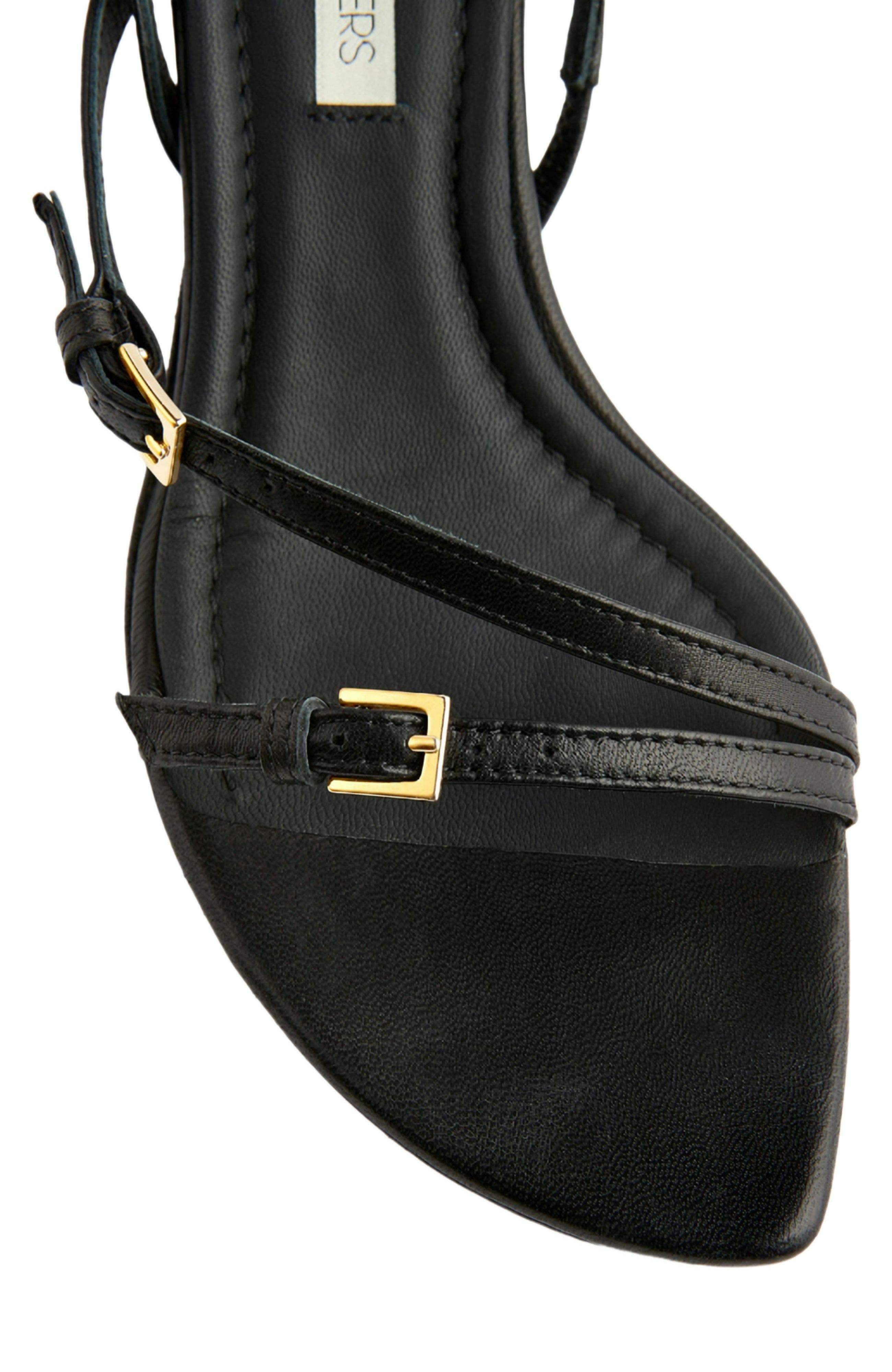 Neil J. Rodgers Janel Sandal, Alternate, color, Black Nappa