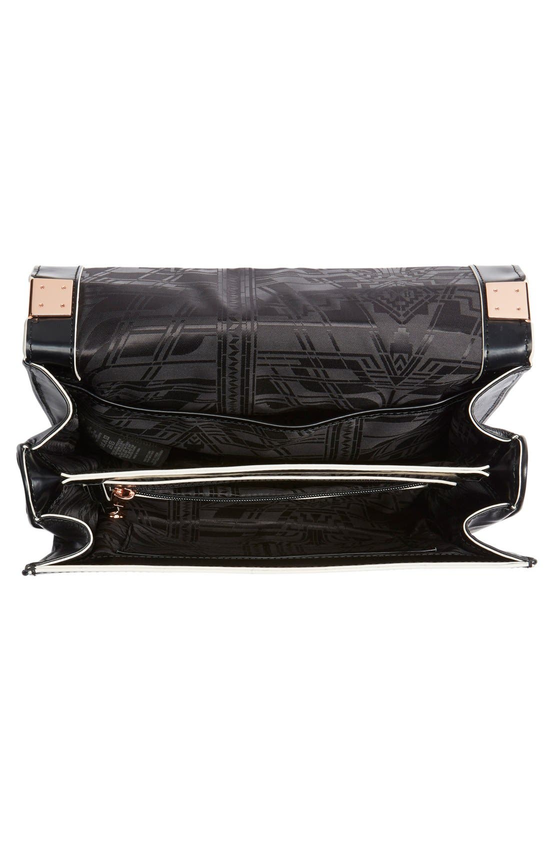 Ted Baker London Leather Shoulder Bag, Alternate, color, 