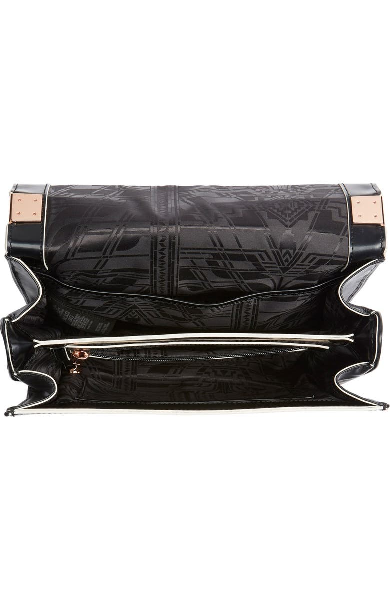 Ted Baker London Leather Shoulder Bag, Alternate, color,