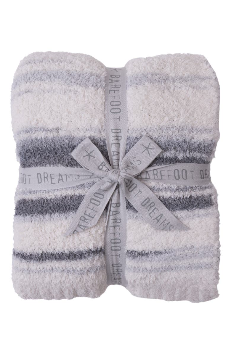 Barefoot Dreams<sup>®</sup> CozyChic<sup>®</sup> Space Dye Throw Blanket, Alternate, color, Moonbeam Multi