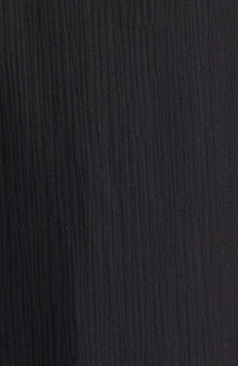 Ramy Brook Martina Embellished Bodice Chiffon Gown, Alternate, color, Black