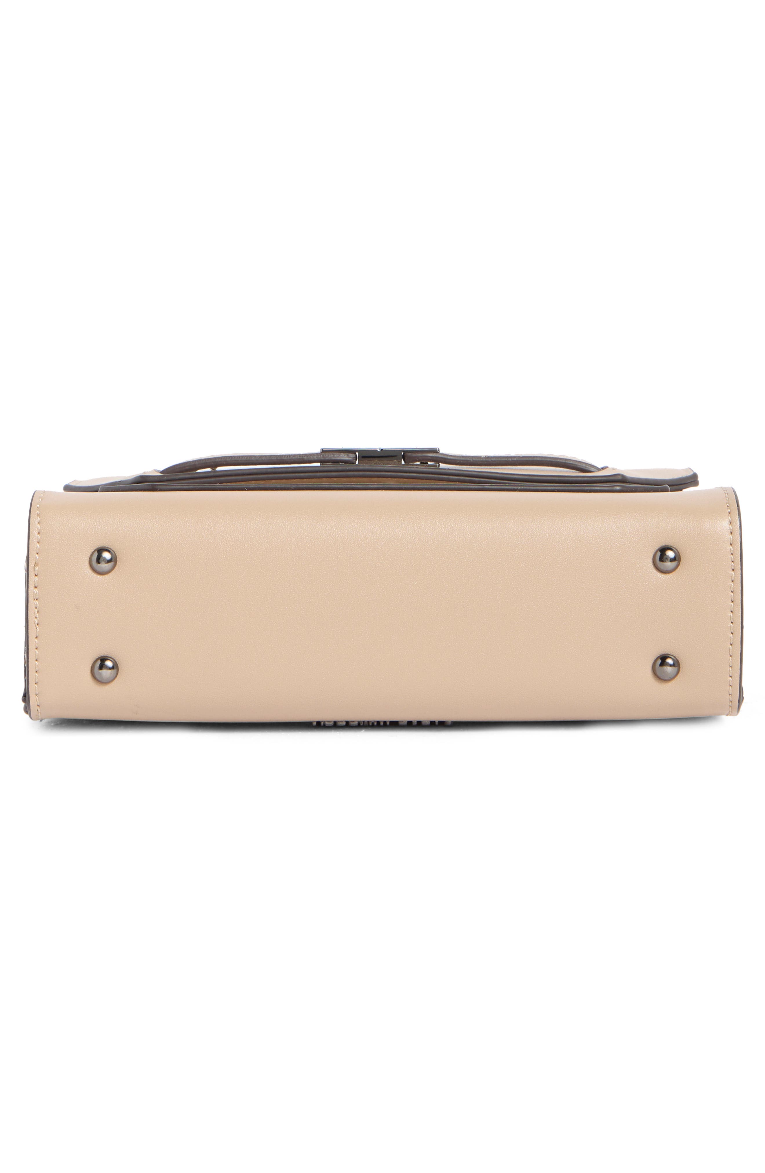 Steve Madden Perla Top Handle Satchel, Alternate, color, Stone