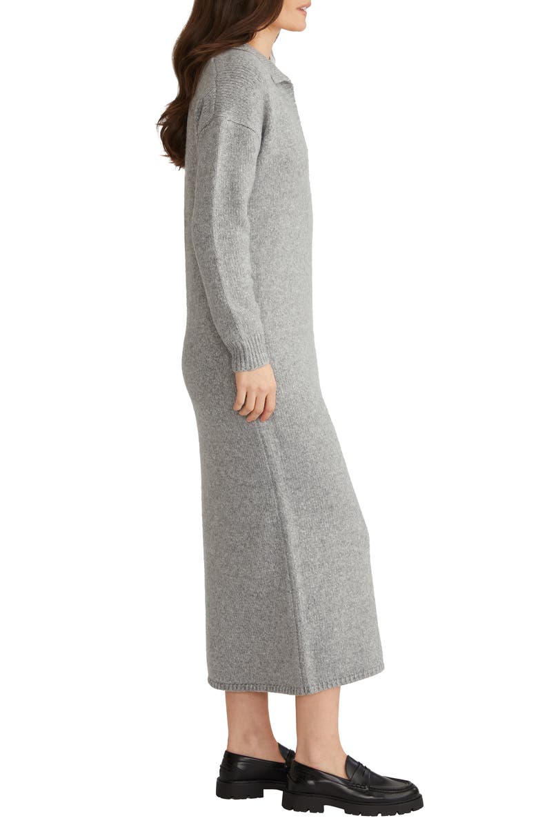 525 Raya Long Sleeve Polo Sweater Dress, Alternate, color, 