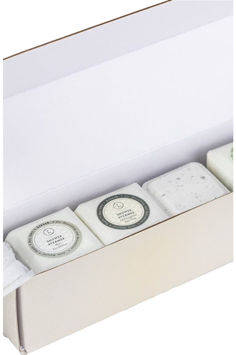 Earthy Shower Steamer Gift Set, 5 Refreshing Shower Steamers for Men & Women, Alternate, color, White with pastel labels
