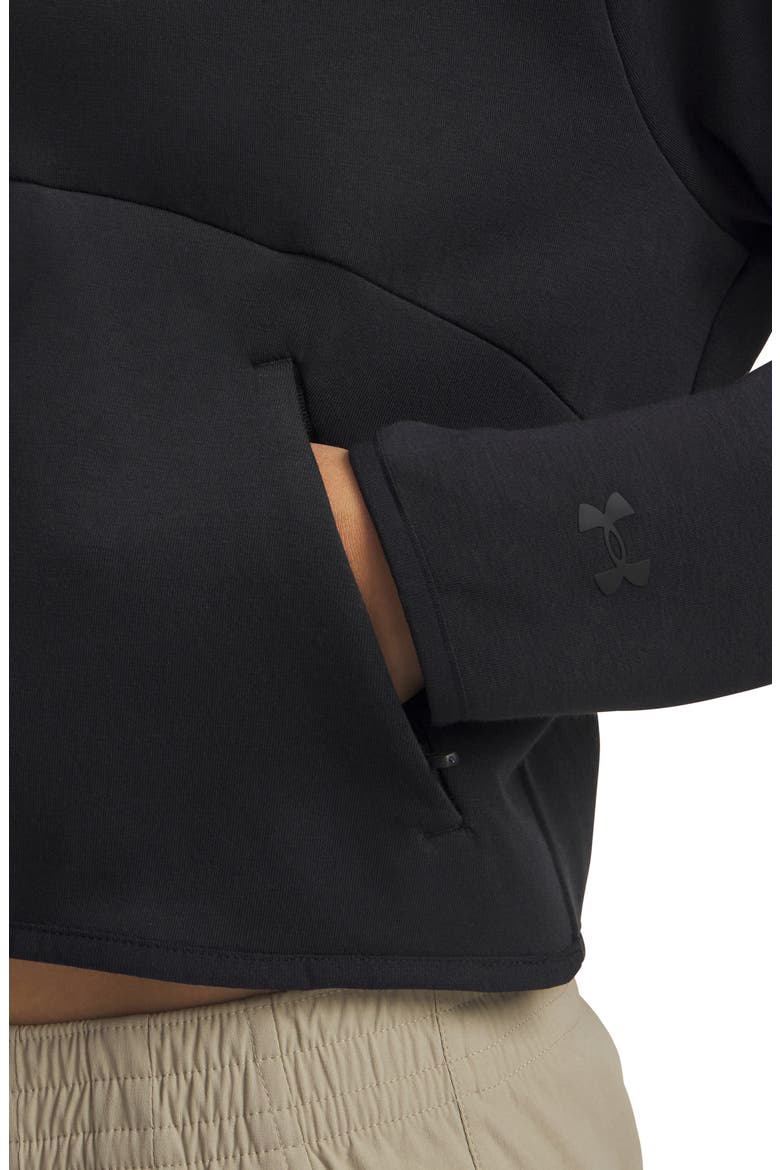 Unstoppable Performance Hoodie, Alternate, color, BLK