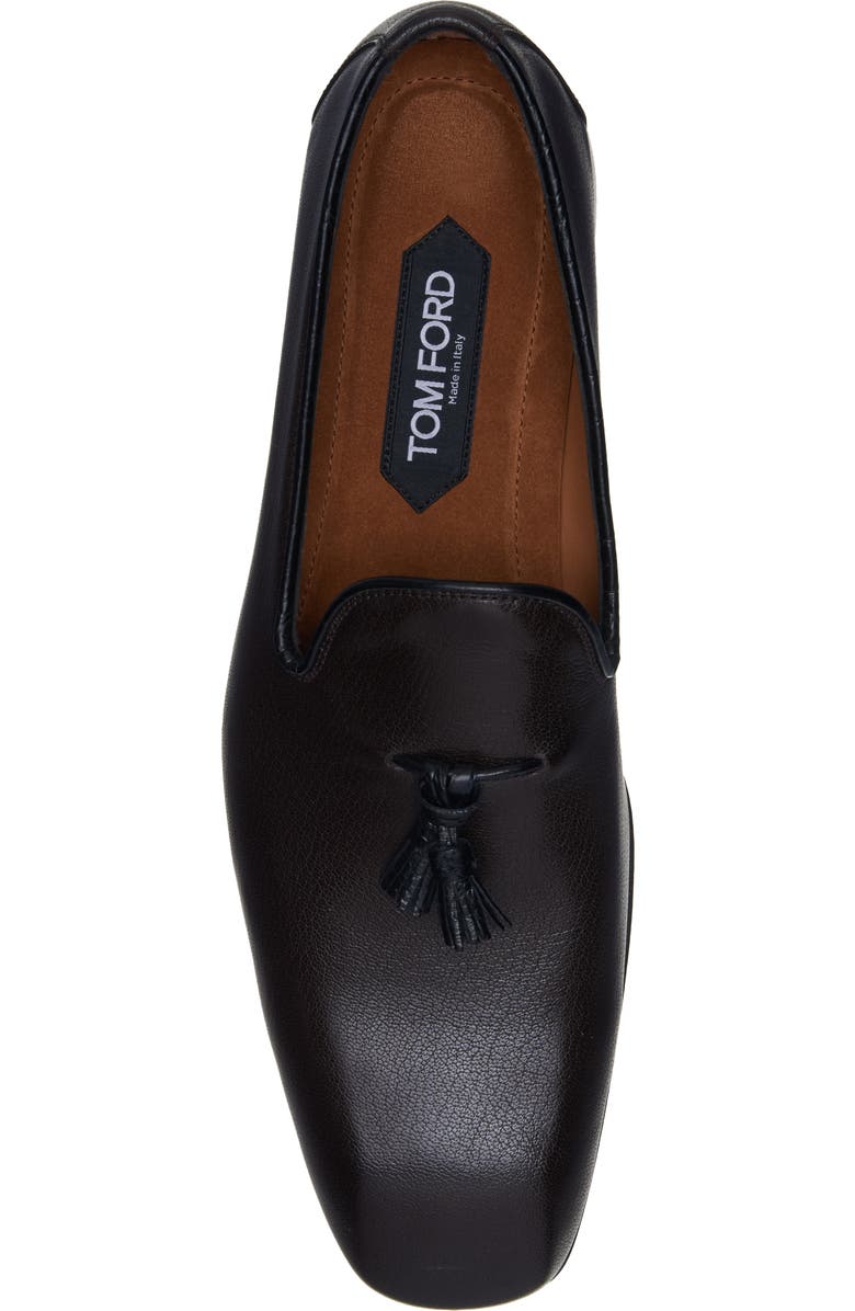 TOM FORD Nicholas Tassel Smoking Slipper, Alternate, color,