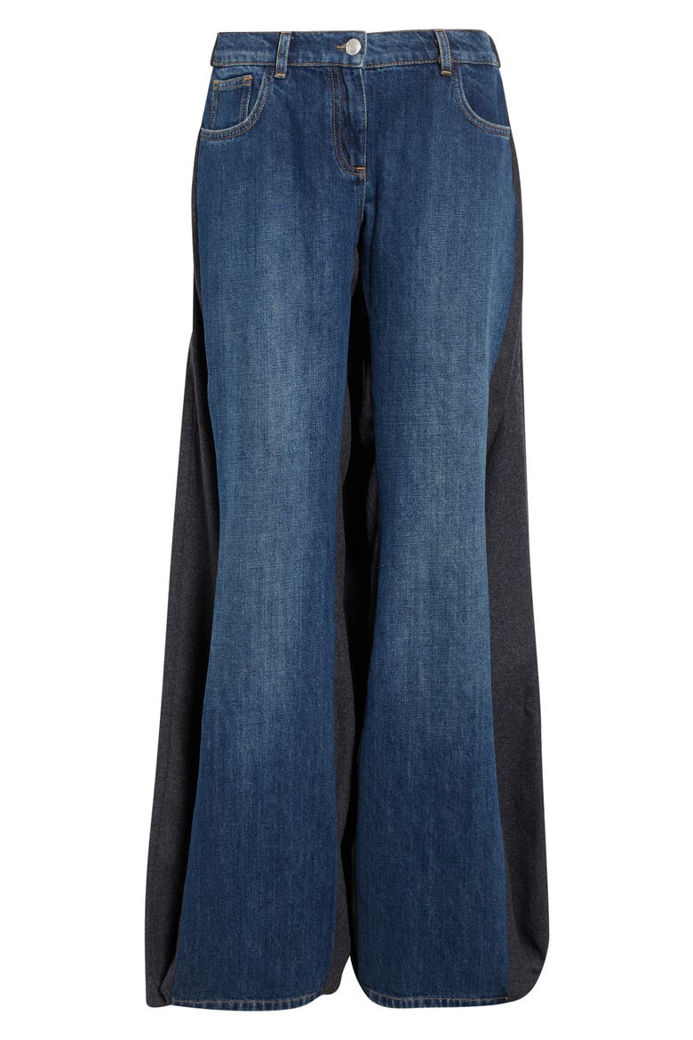 Double Pants, Alternate, color, BLUE JEANS
