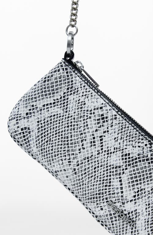 Desigual Faux Leather Crossbody Bag In Gray