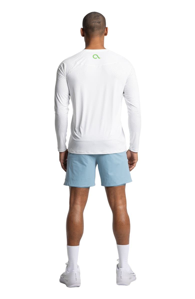 AVI Performance Pickleball Long Sleeve, Alternate, color, White Lotus