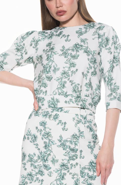 Bebe Three-Quarter Sleeve Sweatshirt